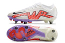 Chuteira Nike Mercurial Vapor XV Elite SG Campo - Branca e Vermelha