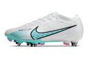 Chuteira Nike Mercurial Vapor XV Elite SG Campo - Branco e Azul
